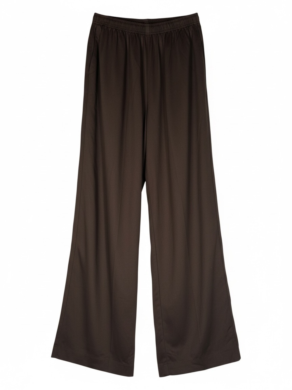 Alfred Dunner Wide-Leg Pull-On Pants in Dark Brown